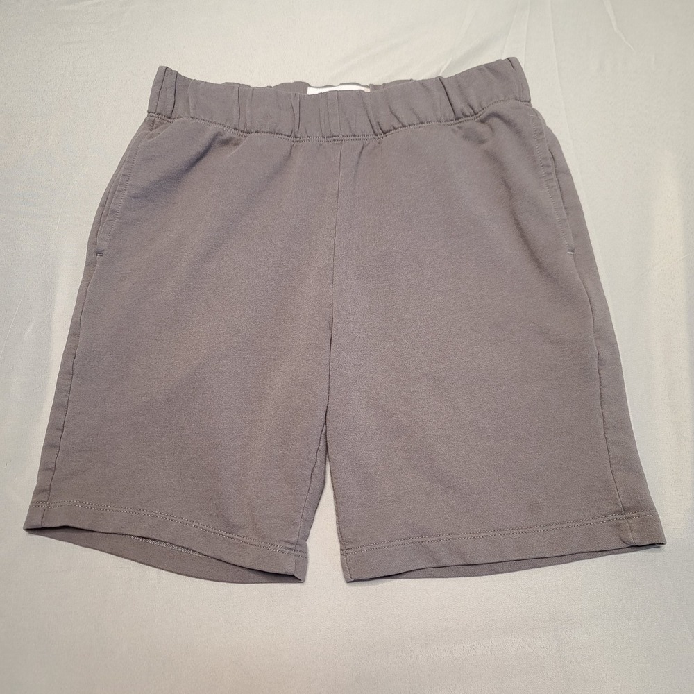 Nordstrom Rack Shorts Mens Small‎ Gray Elastic Waist Cotton Blend Lounge Casual